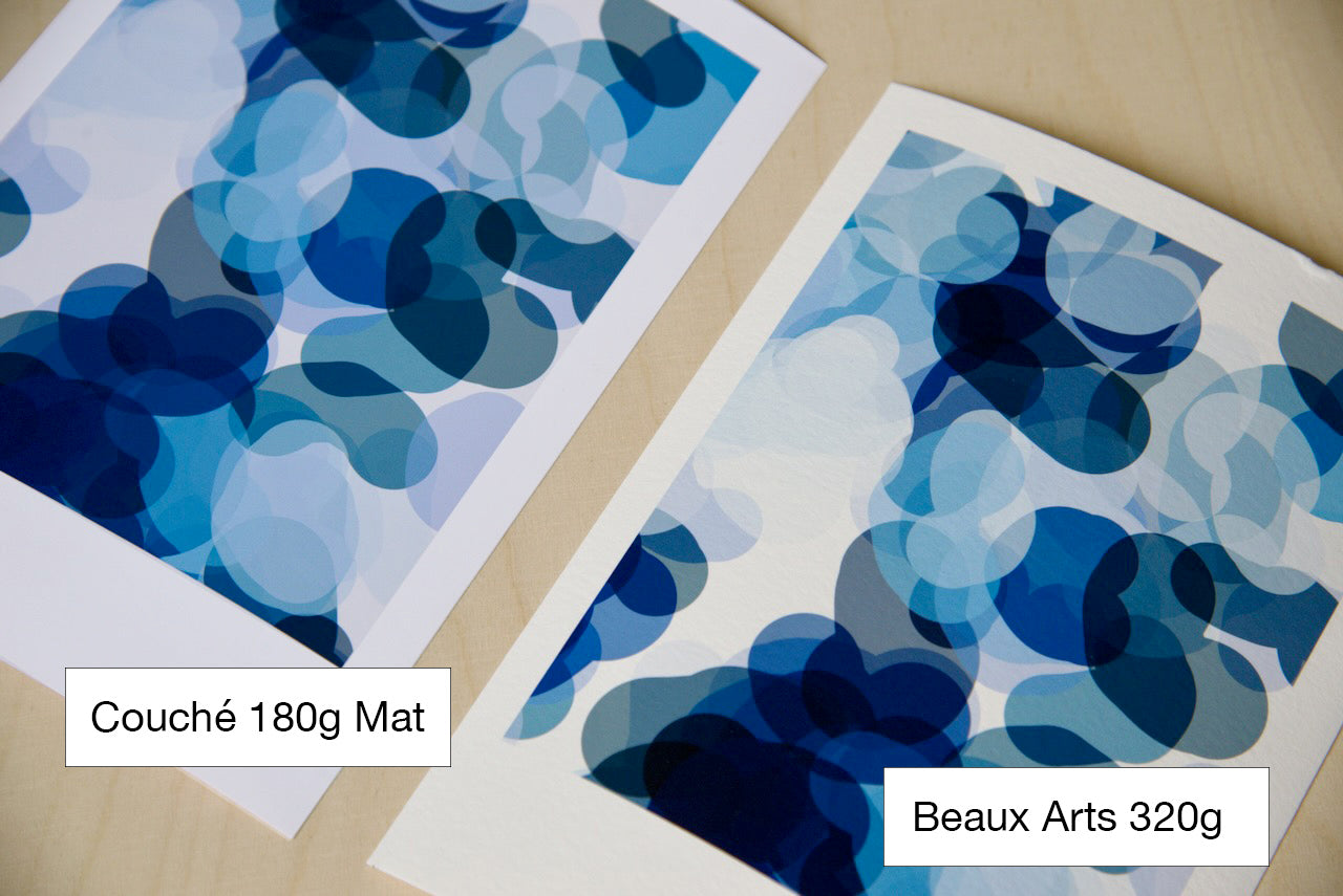 Comparaison des supports papier